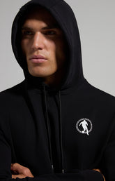 Men's soccer hoodie - BLACK | Bikkembergs
