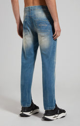 Regular fit men's jeans - L5 BLUE DENIM | Bikkembergs