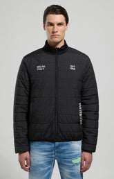 Reversible men's jacket - BLACK | Bikkembergs
