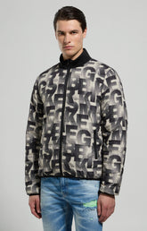 Reversible men's jacket - BLACK | Bikkembergs