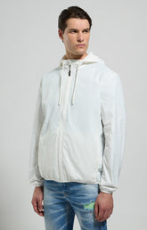 Packable men's jacket - WHITE | Bikkembergs