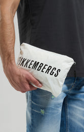 Packable men's jacket - WHITE | Bikkembergs