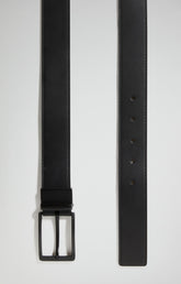 Men's smooth leather belt - Focus On Man | Bikkembergs