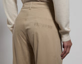 Men's wide-leg pants - SILVER BIRCH | Bikkembergs