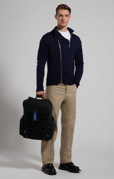 Men's wide-leg pants - SILVER BIRCH | Bikkembergs