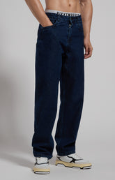 Men's faded-wash jeans - L2 BLICH DENIM | Bikkembergs