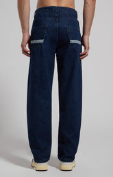 Men's faded-wash jeans - L2 BLICH DENIM | Bikkembergs