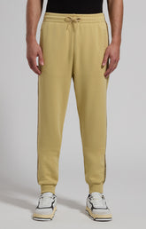 Men's drop-crotch sweatpants - SILVER FERN | Bikkembergs