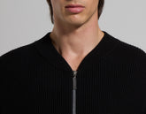 Bomber-inspired men’s sweater - Focus On Man | Bikkembergs