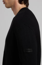 Bomber-inspired men’s sweater - Focus On Man | Bikkembergs