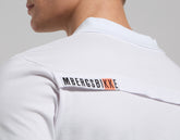 Men’s polo with tape detail - WHITE | Bikkembergs
