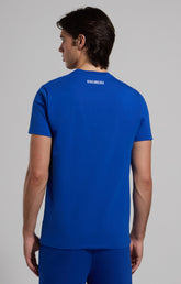 Slim fit men’s T-shirt with “Pioneer” print - SURF THE WEB | Bikkembergs