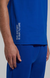Slim fit men’s T-shirt with “Pioneer” print - SURF THE WEB | Bikkembergs