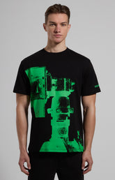 Printed men’s T-shirt - Focus On Man | Bikkembergs
