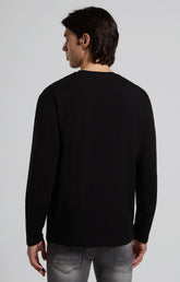 Long-sleeve men’s T-shirt - BLACK | Bikkembergs