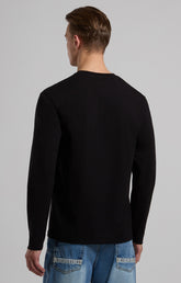 Long-sleeve men’s T-shirt - BLACK | Bikkembergs