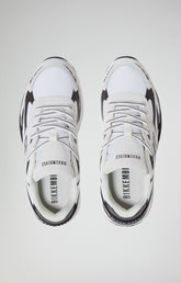 Sneakers uomo multimateriale Retrò M - WHITE | Bikkembergs