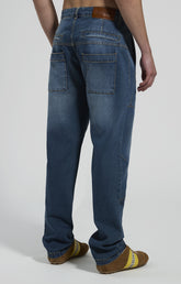 Men’s loose-fit jeans - L2 BLUE DENIM | Bikkembergs