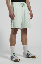 Men’s sweat shorts - MILKY GREEN | Bikkembergs