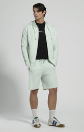 Men’s sweat shorts - MILKY GREEN | Bikkembergs