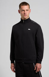 Men’s sweatshirt with rubberized patch - BLACK | Bikkembergs