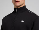 Men’s sweatshirt with rubberized patch - BLACK | Bikkembergs