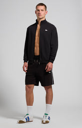 Men’s sweatshirt with rubberized patch - BLACK | Bikkembergs