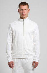 Men’s jacquard sweatshirt - WHITE | Bikkembergs