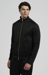 Men’s jacquard sweatshirt - BLACK | Bikkembergs
