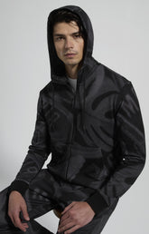 Men's hoodie  with mesh inserts - Focus On Man | Bikkembergs