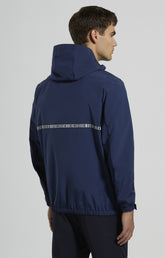 Men's hooded jacket - BLACK IRIS | Bikkembergs