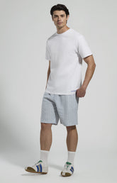 Men's striped shorts - Focus On Man | Bikkembergs