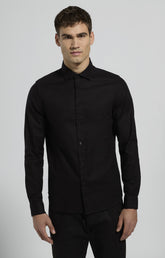 Men's linen-blend shirt - Focus On Man | Bikkembergs