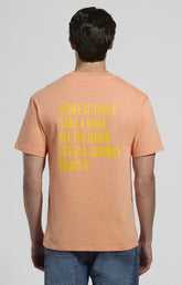 Men's back-print T-shirt - Focus On Man | Bikkembergs