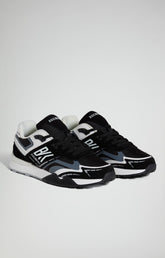 Men's Retrò M multi-material sneakers - Full Price | Bikkembergs