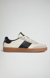 Men's Recoba M nappa leather and suede sneakers - Full Price | Bikkembergs