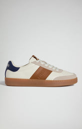 Men's Recoba M nappa leather and suede sneakers - Full Price | Bikkembergs