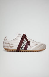 Men's Soccer M distressed leather sneakers - Focus On Man | Bikkembergs