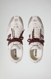 Men's Soccer M distressed leather sneakers - Focus On Man | Bikkembergs