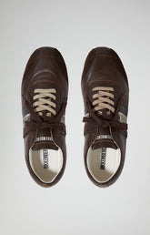 Men's Soccer M distressed leather sneakers - Focus On Man | Bikkembergs