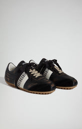 Men's Soccer M distressed leather sneakers - Focus On Man | Bikkembergs