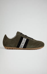 Men's Soccer suede leather sneakers - Focus On Man | Bikkembergs