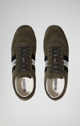 Men's Soccer suede leather sneakers - Focus On Man | Bikkembergs