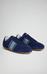 Men's Soccer suede leather sneakers - Focus On Man | Bikkembergs