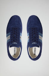 Men's Soccer suede leather sneakers - Focus On Man | Bikkembergs