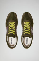 Men's Soccer suede leather sneakers - Focus On Man | Bikkembergs