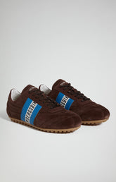 Men's Soccer suede leather sneakers - Focus On Man | Bikkembergs