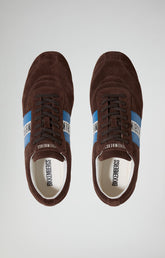 Men's Soccer suede leather sneakers - Focus On Man | Bikkembergs