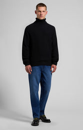 Men's blue embroidered regular-fit jeans - Full Price | Bikkembergs