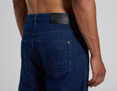 Jeans uomo blu gamba straight - L0 BLUE DENIM | Bikkembergs